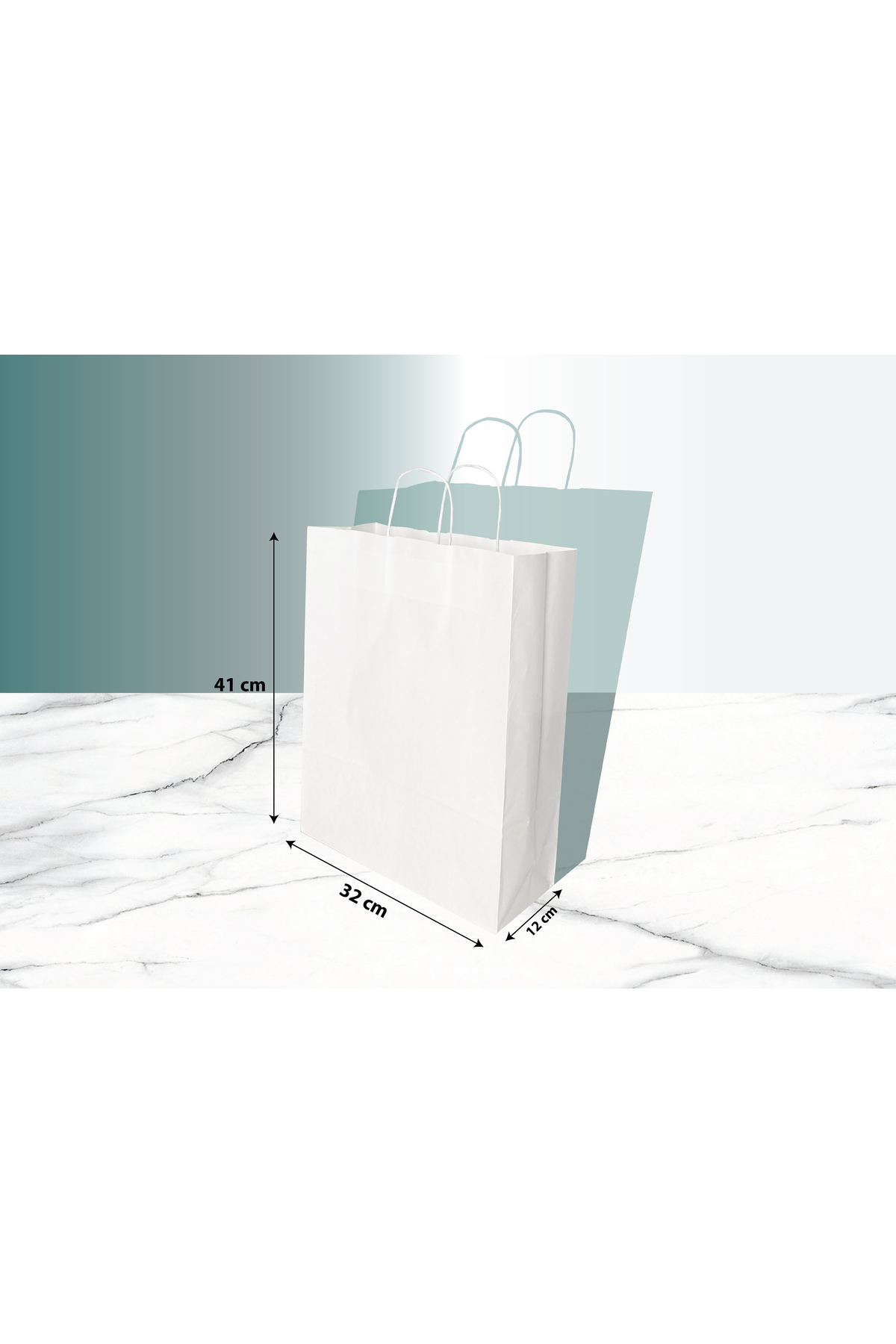 BAŞAK KARTON ÇANTA  HEDİYE POŞETİ NO-3  32*12*41