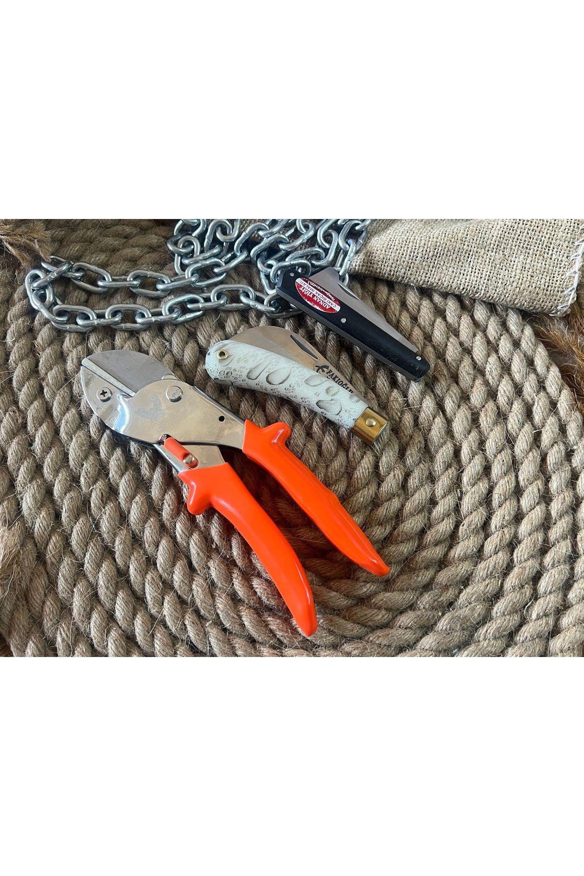 Bıçak Market-Pruning Set (pruning scissors Vaccine Army Knife) 2