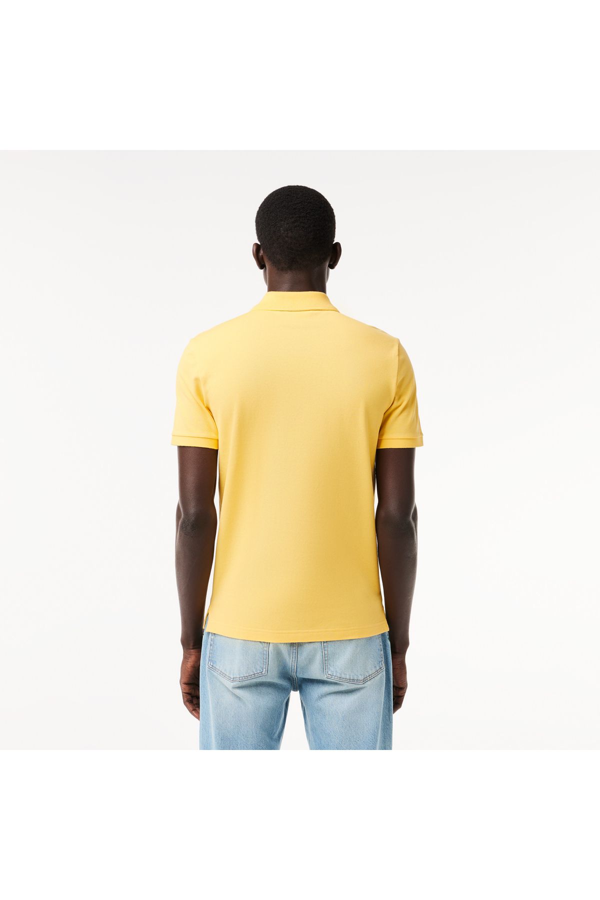Lacoste L.12.12 Slim Fit Yellow Polo