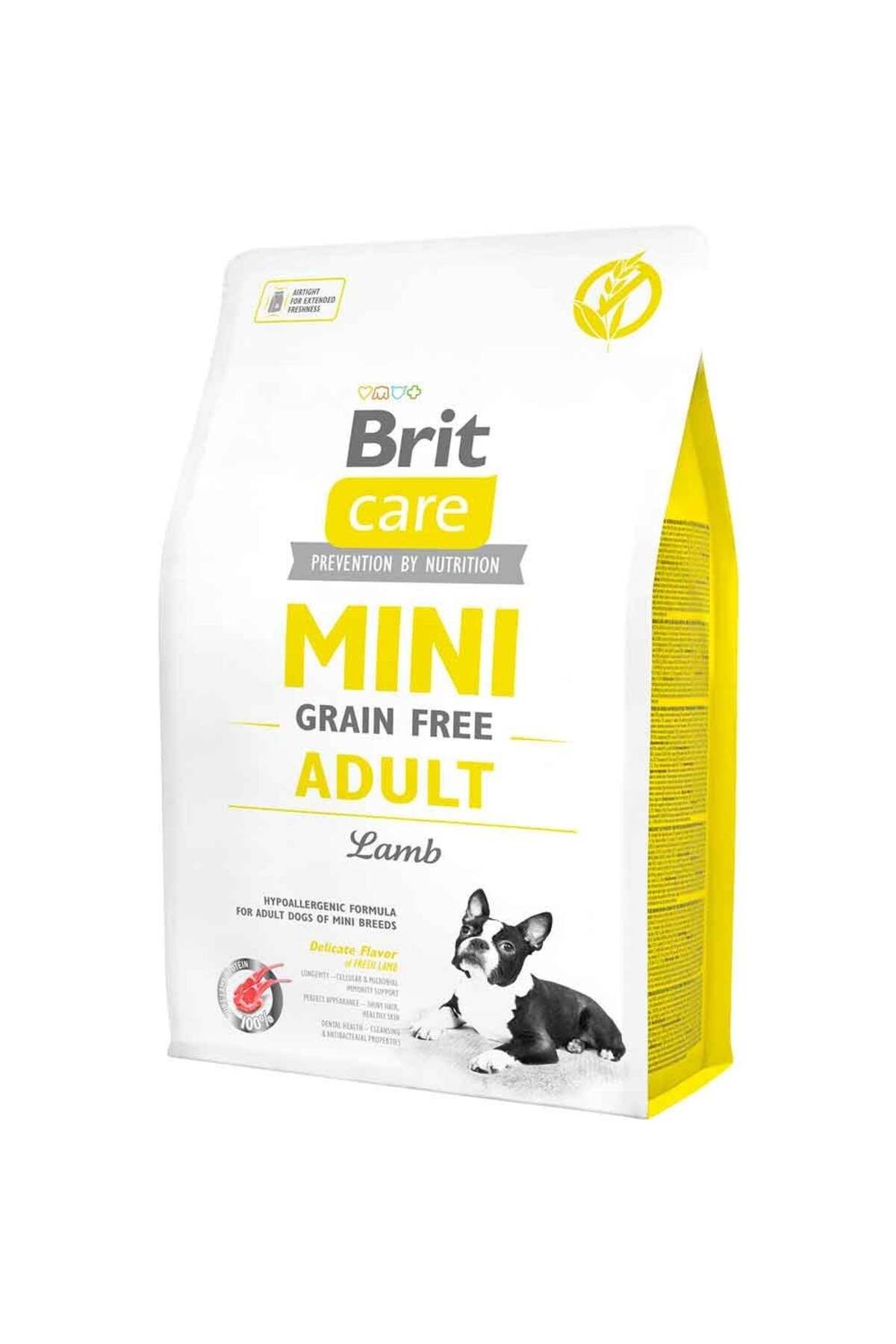 Brit Care Mini Adult Kuzulu Tahılsız Küçük Irk Köpek Maması 2 Kg