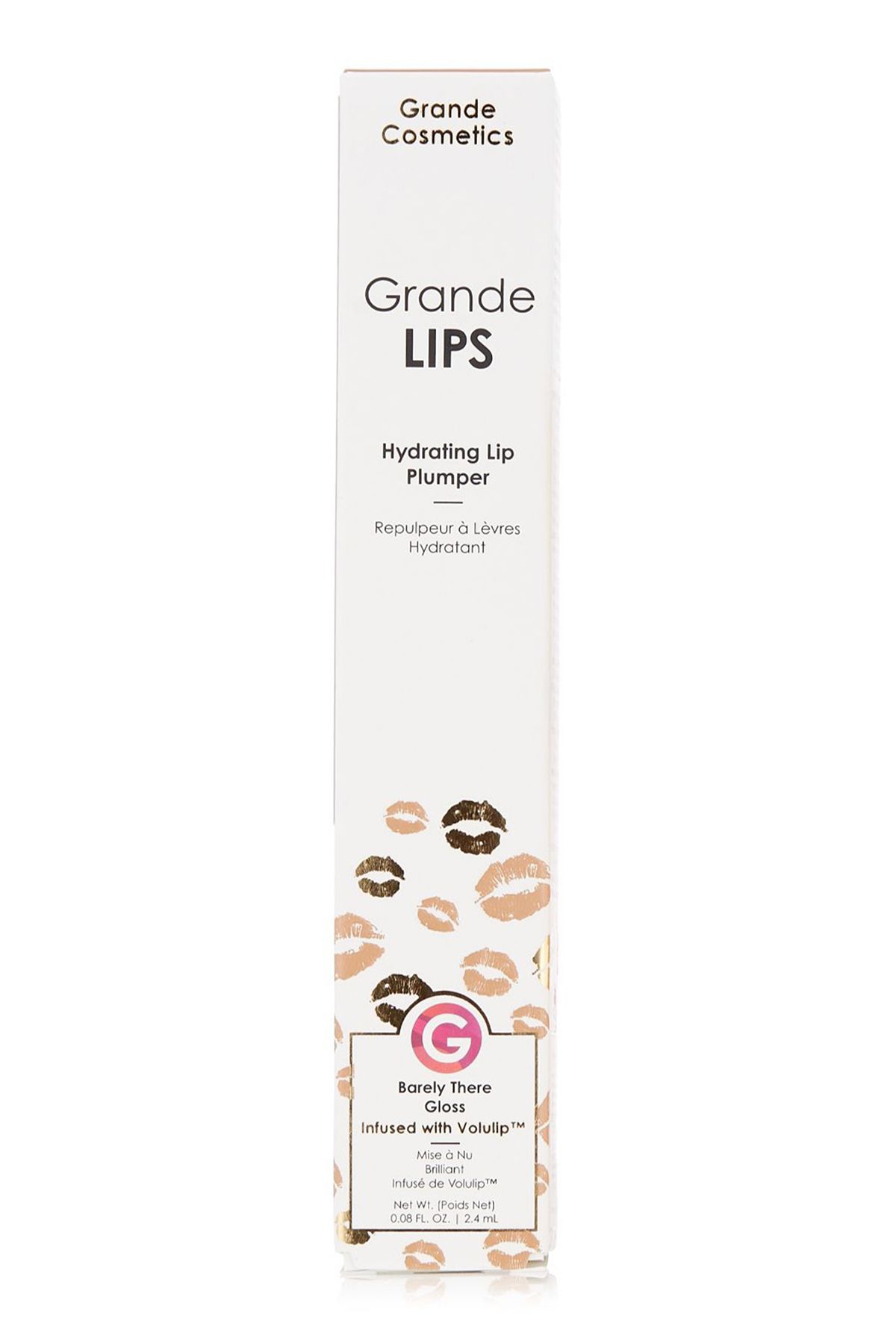 Grande Cosmetics-Grandelips Lip Plumper Gloss - 2.4 ml Barely There 3