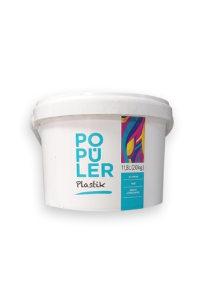 Polisan Popüler -Plastik -Mat -İç Cephe Duvar Boyası -Dingin Gri