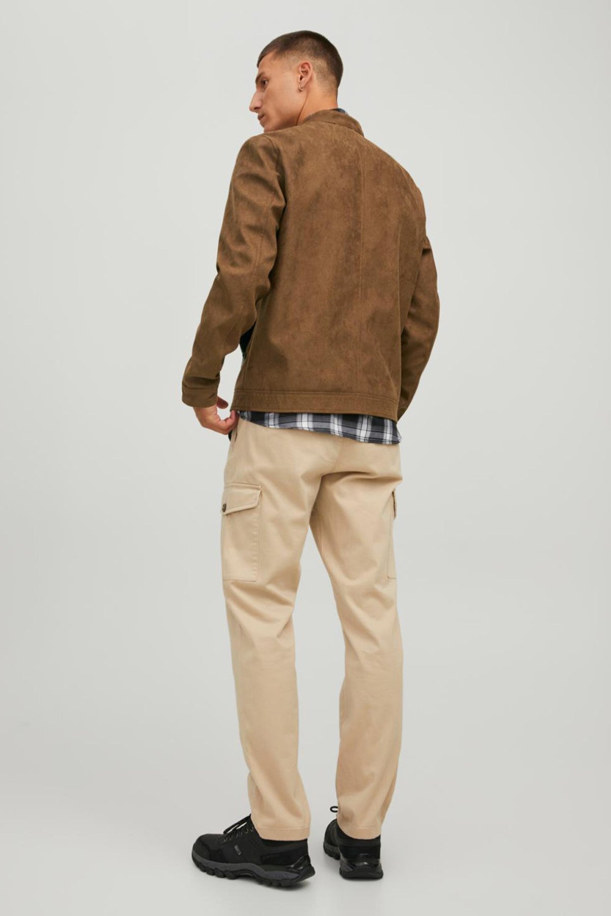 کت مردانه راسته آستین بلند | جک اند جونز Jack & Jones 12223141 - تصویر 4