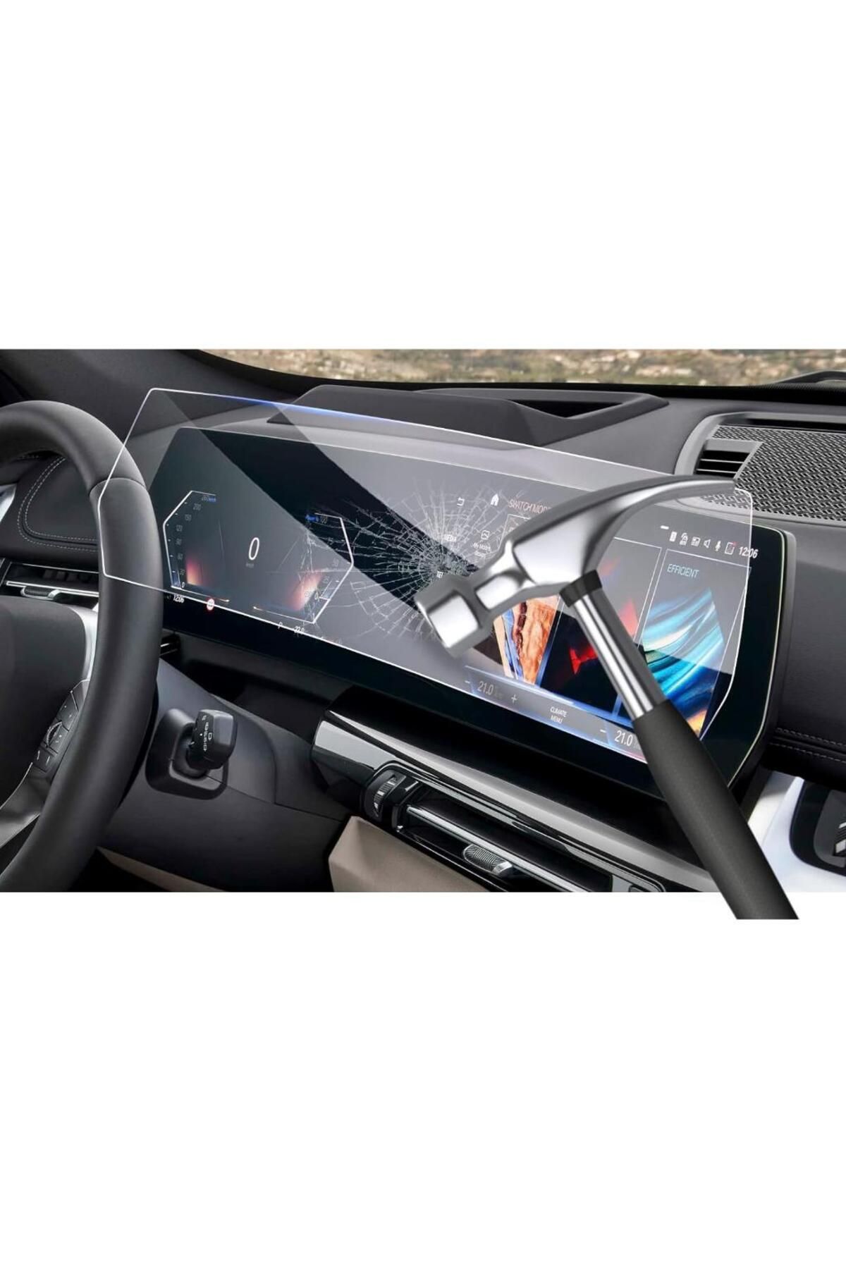 Engo-BMW iX1 Matte Screen Protector Clear Full Coverage One Piece 2