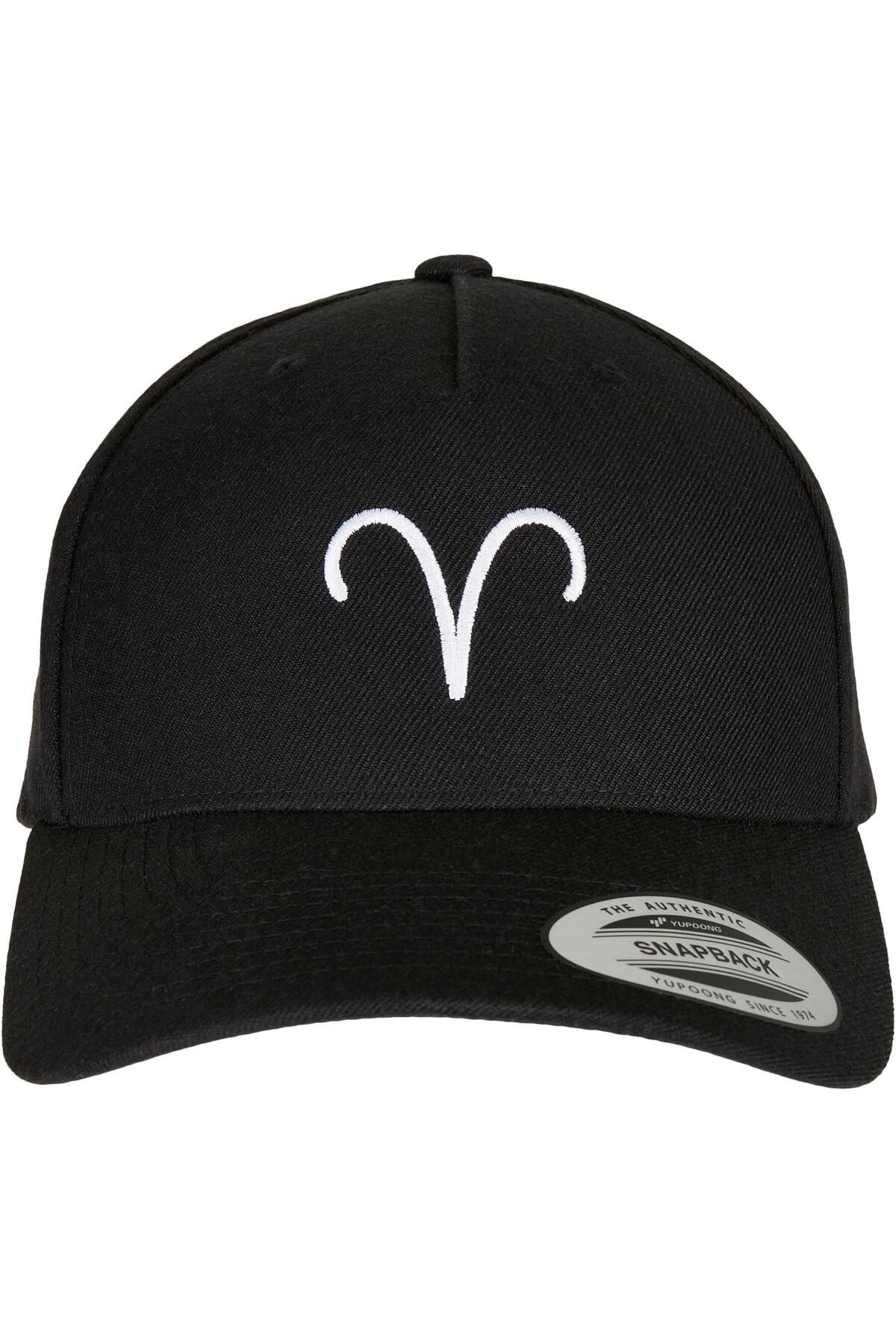 Mister Tee-Accessoires Zodiac YP Classics 5-Panel Premium Snapback-Cap mit gebogenem Schirm 1