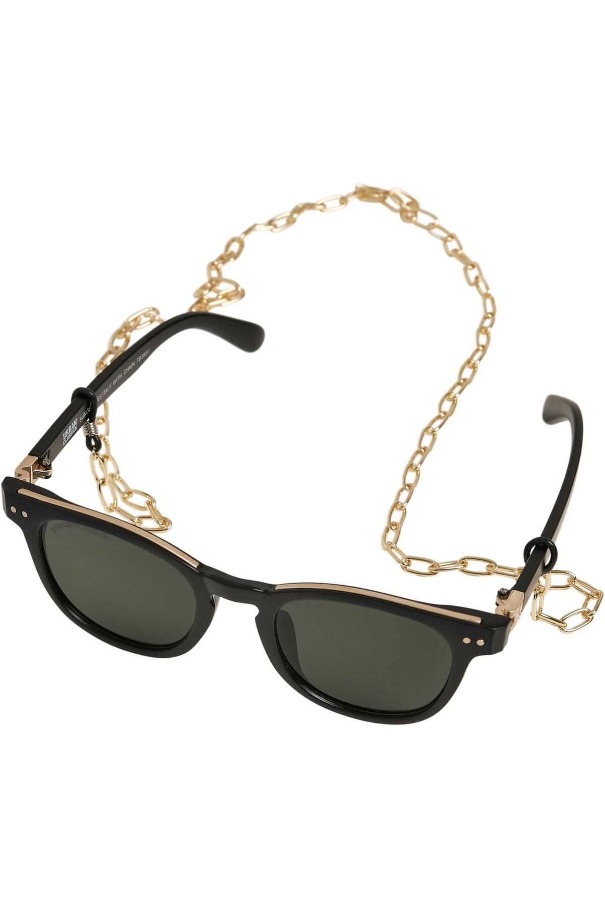 Urban Classics-Unisex Sunglasses Italy with chain 3