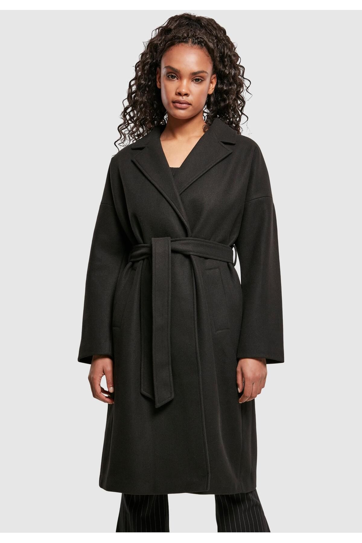 Urban Classics-Damen Oversized-Mantel 8