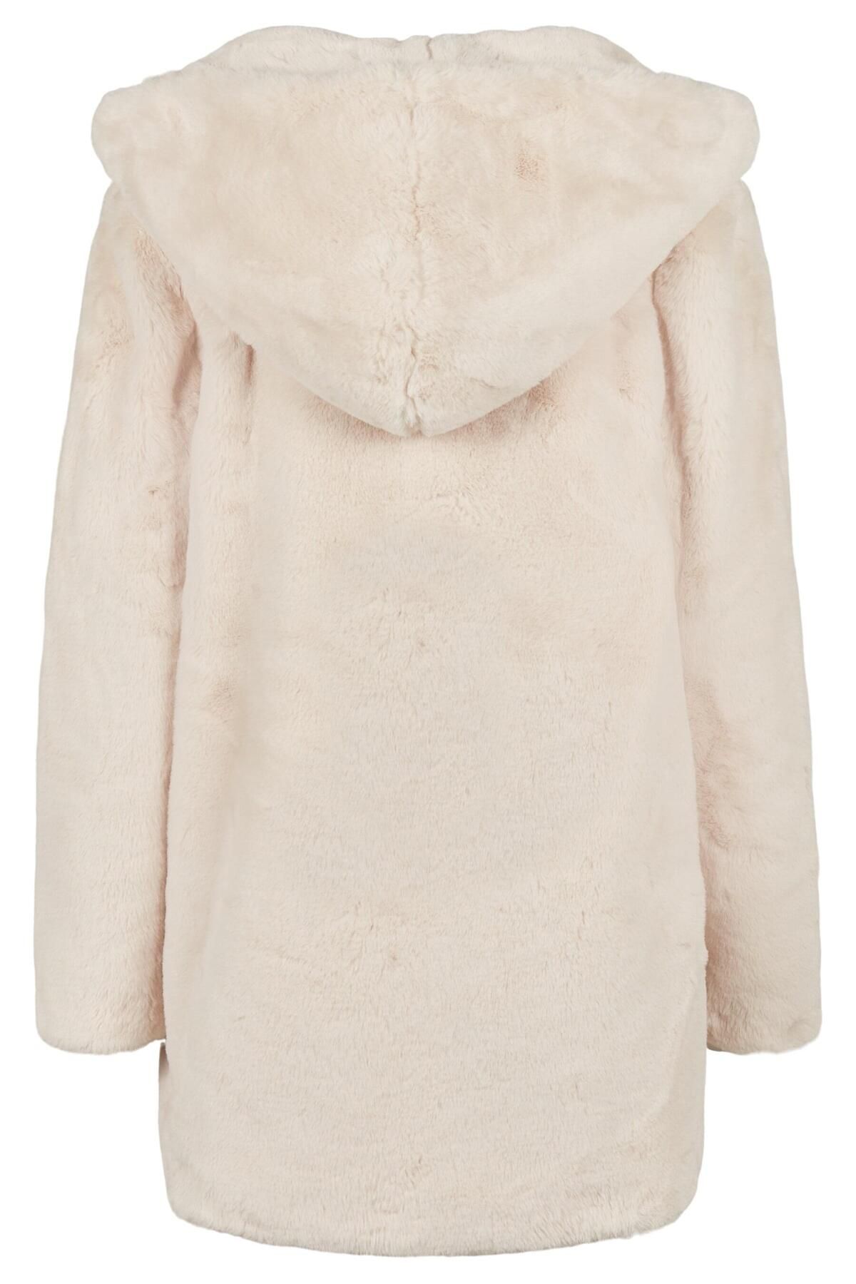 Urban classics ladies hooded teddy coat best sale