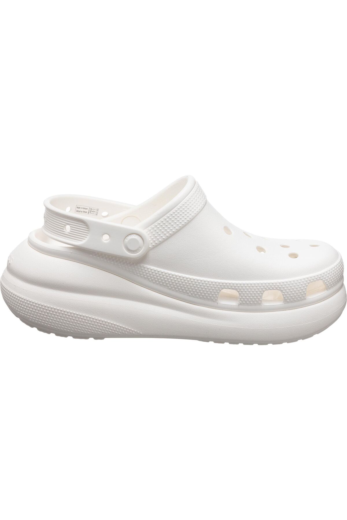 کفش پاشنه‌دار زنانه Unisex Classic Crush Clog سفید