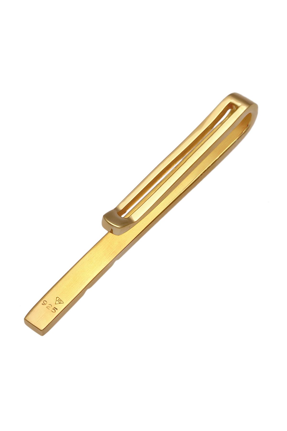 KUZZOI-Krawattennadel Herren Basic Klassisch Zeitlos Business 925 Silber 4