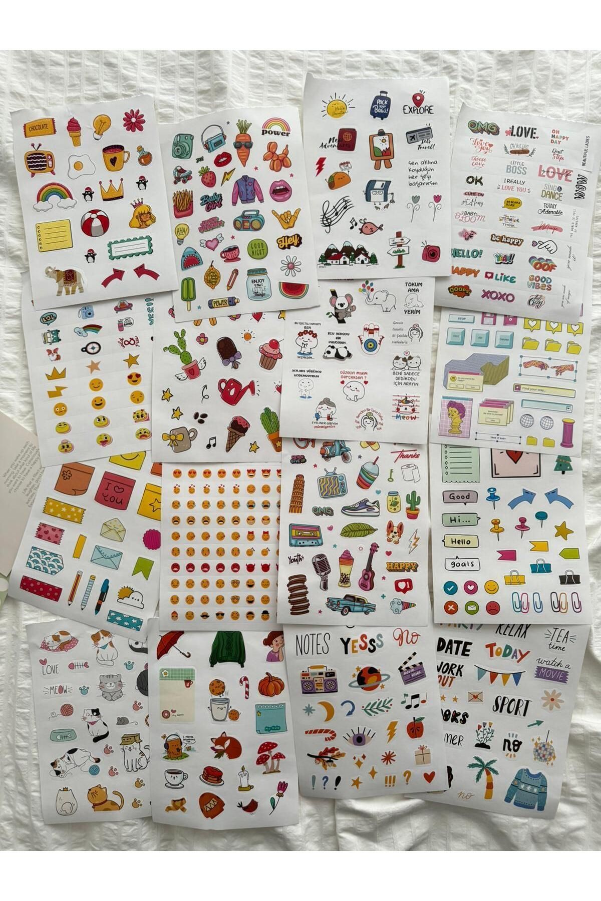 Planet Butik-Emotional Sticker Notebook 3
