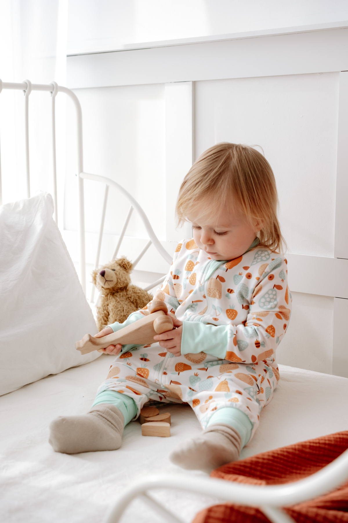 Luna Kids Collection 1.0 Tog Uyku Tulumu - Meyve Desenli fotoğrafı 4 (önizleme)