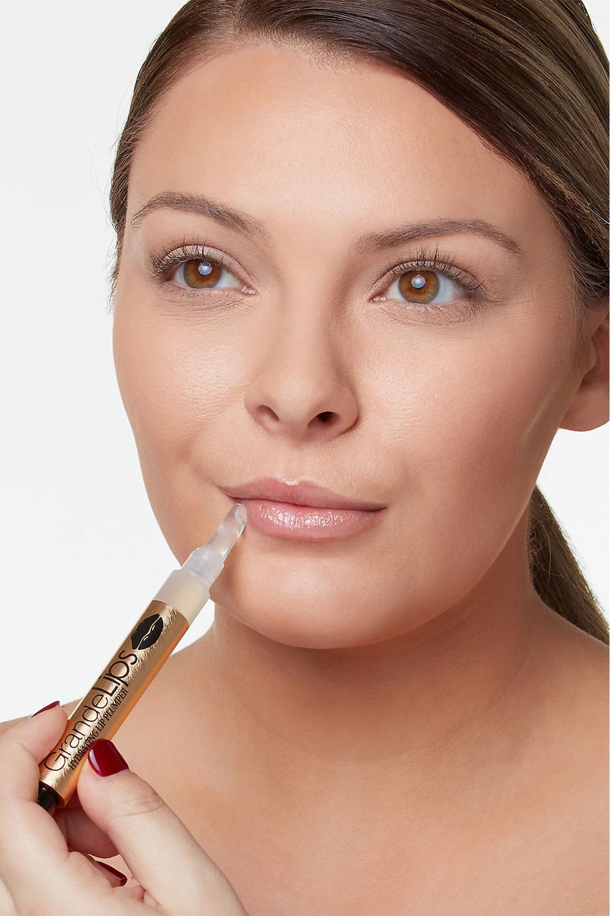 Grande Cosmetics-Grandelips Lip Plumper Gloss - 2.4 ml Barely There 5