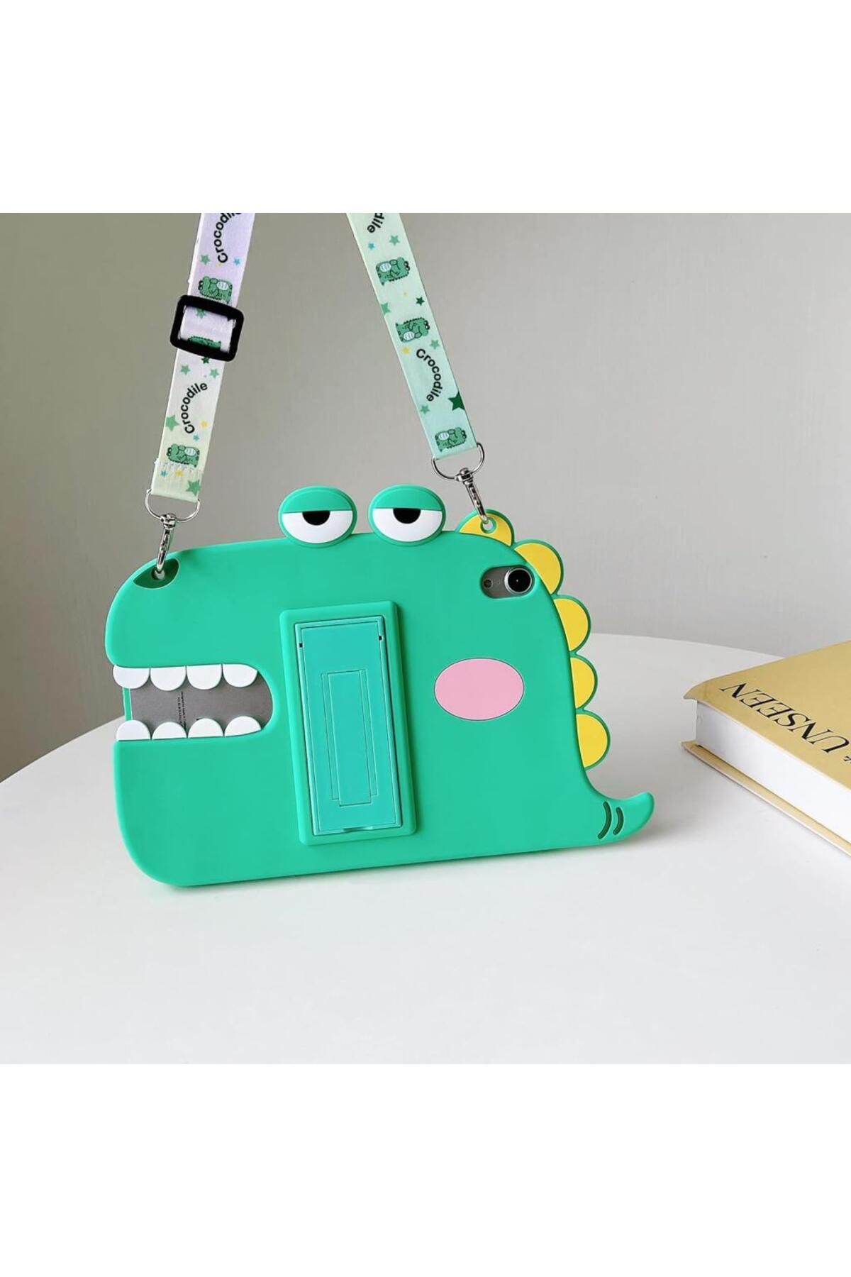 UnDePlus-Samsung Galaxy Tab A8 10.5 SM-X200 2021 Case Cute Dolls Child Character Case 2