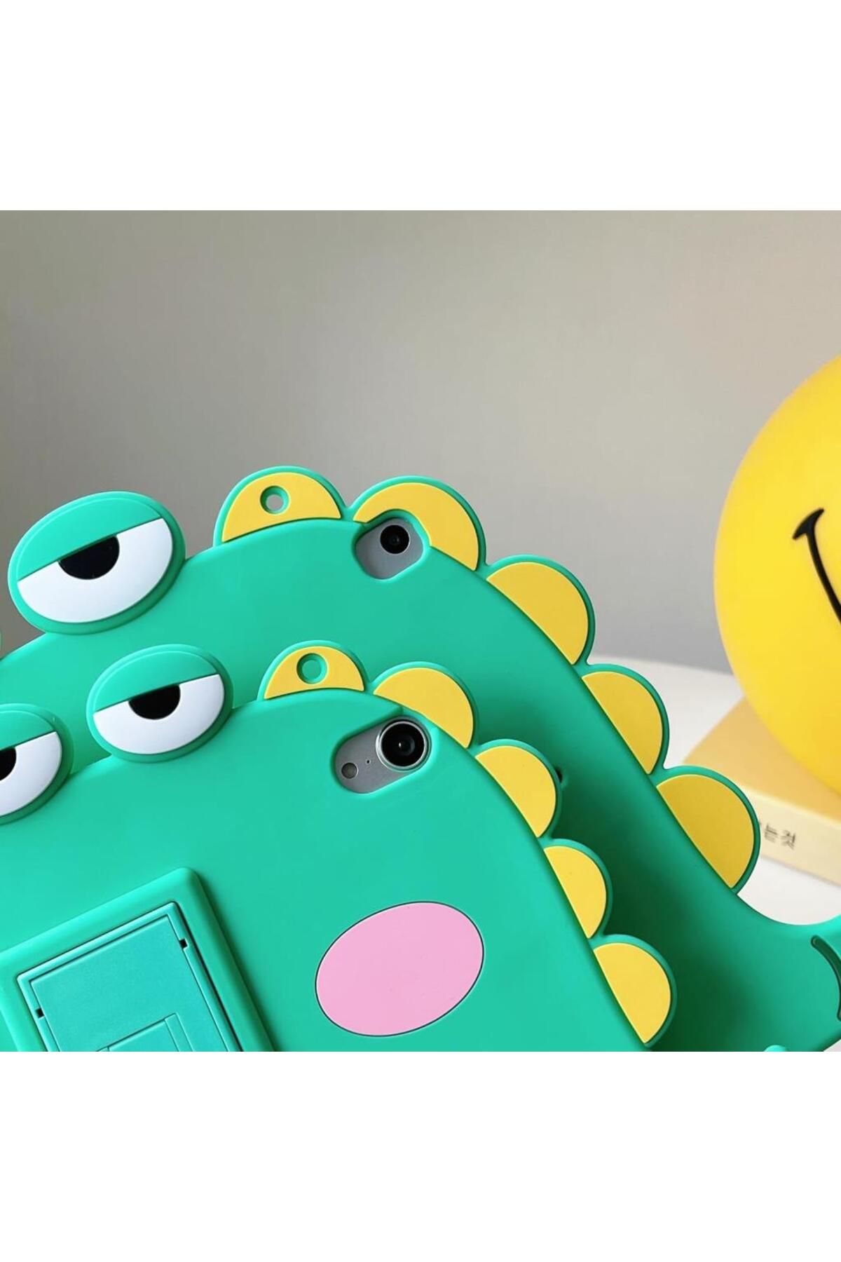UnDePlus-Samsung Galaxy Tab A8 10.5 SM-X200 2021 Case Cute Dolls Child Character Case 7