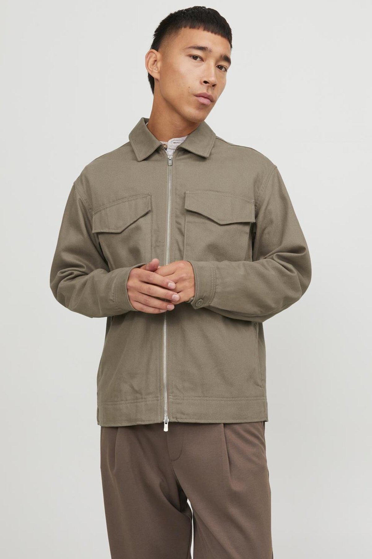 کاپشن مردانه دیگو با جیب روی سینه جک اند جونز کت Jack & Jones