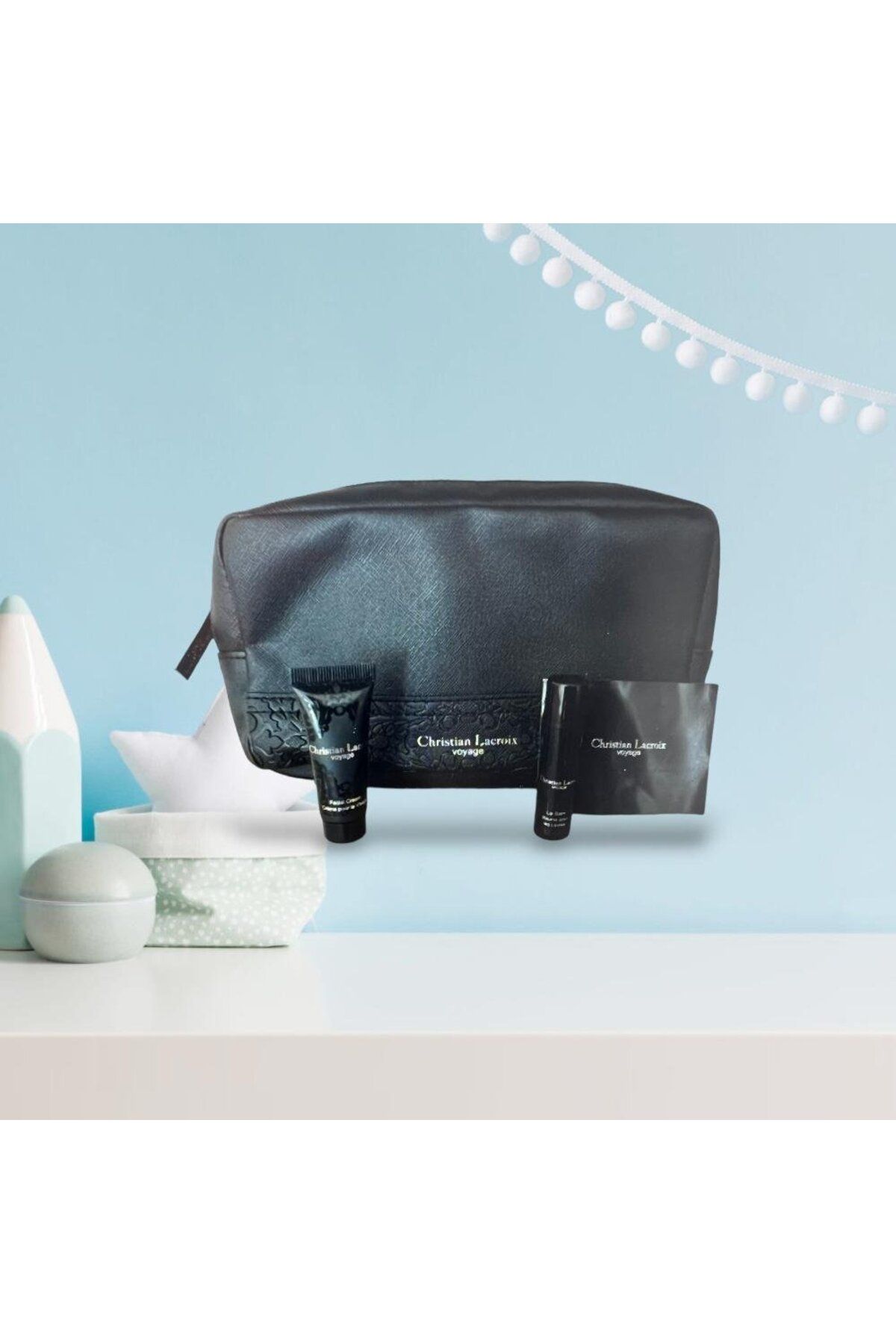 Christian Lacroix Men s Cosmetics Shaving Travel Makeup Bag Grape Cream And Lip Balm price in Dubai UAE Compare Prices