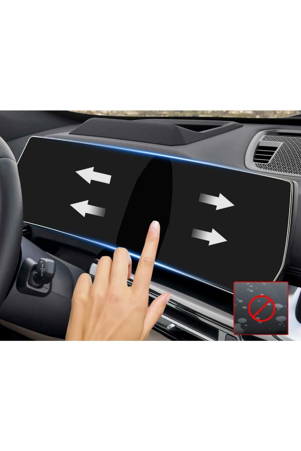 Engo-BMW iX1 Matte Screen Protector Clear Full Coverage One Piece 5