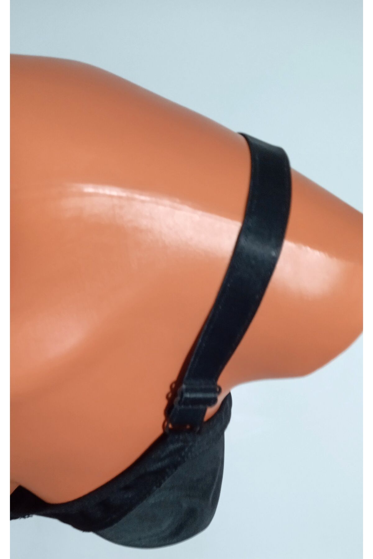 Liza-Fixed Strap and Gathering B-Cup Bra - No Padding and No Underwire 3
