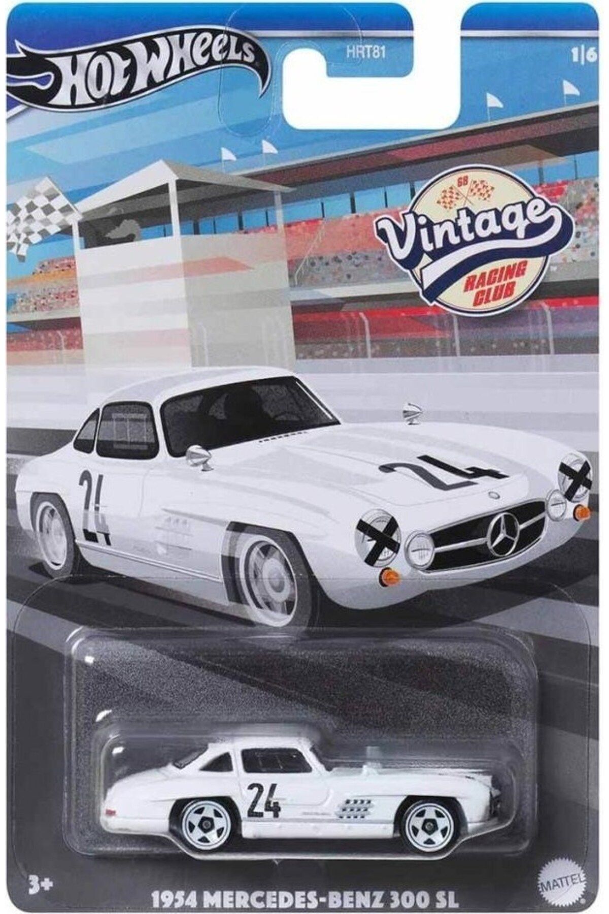 HOT WHEELS Vintage Arabalar Özel Seri 1954 Mercedes-Benz 300 Sl HRV00 - HRT81