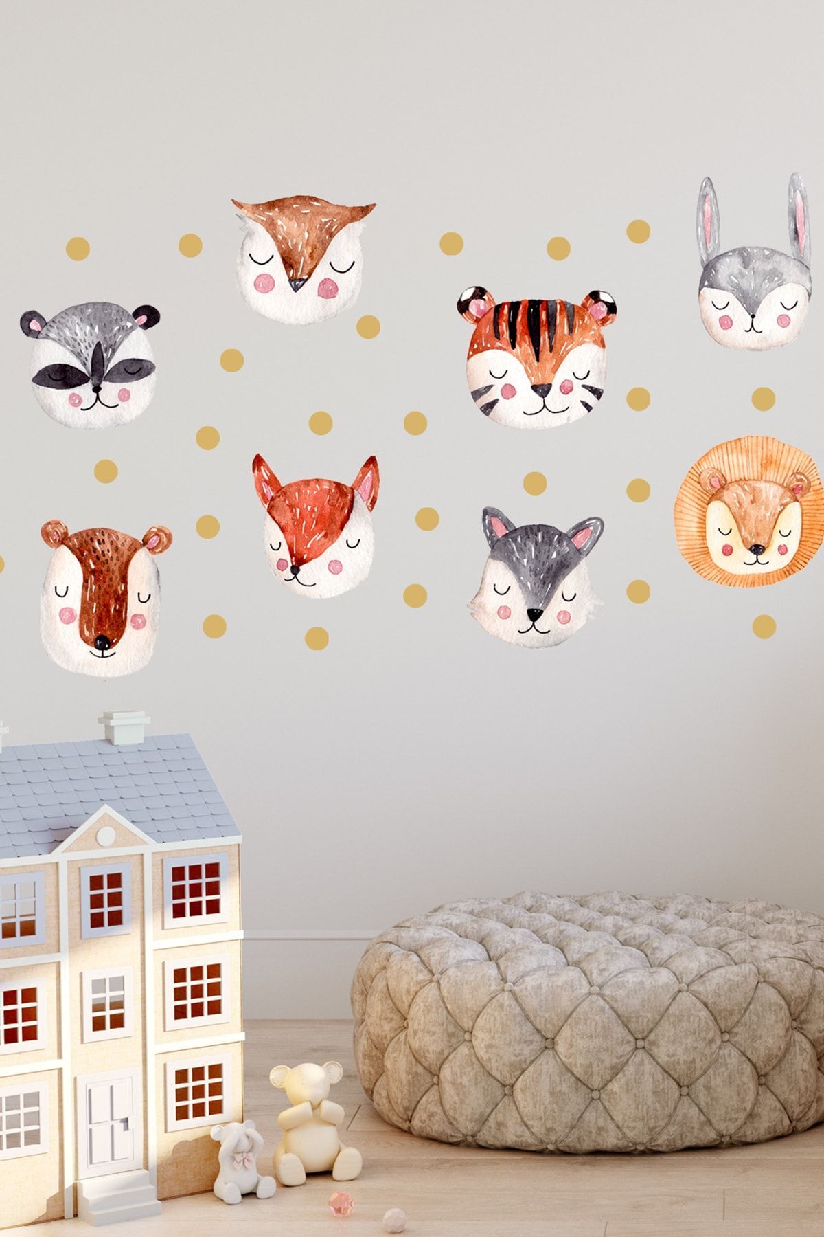 Safari  'li Set Duvar Sticker