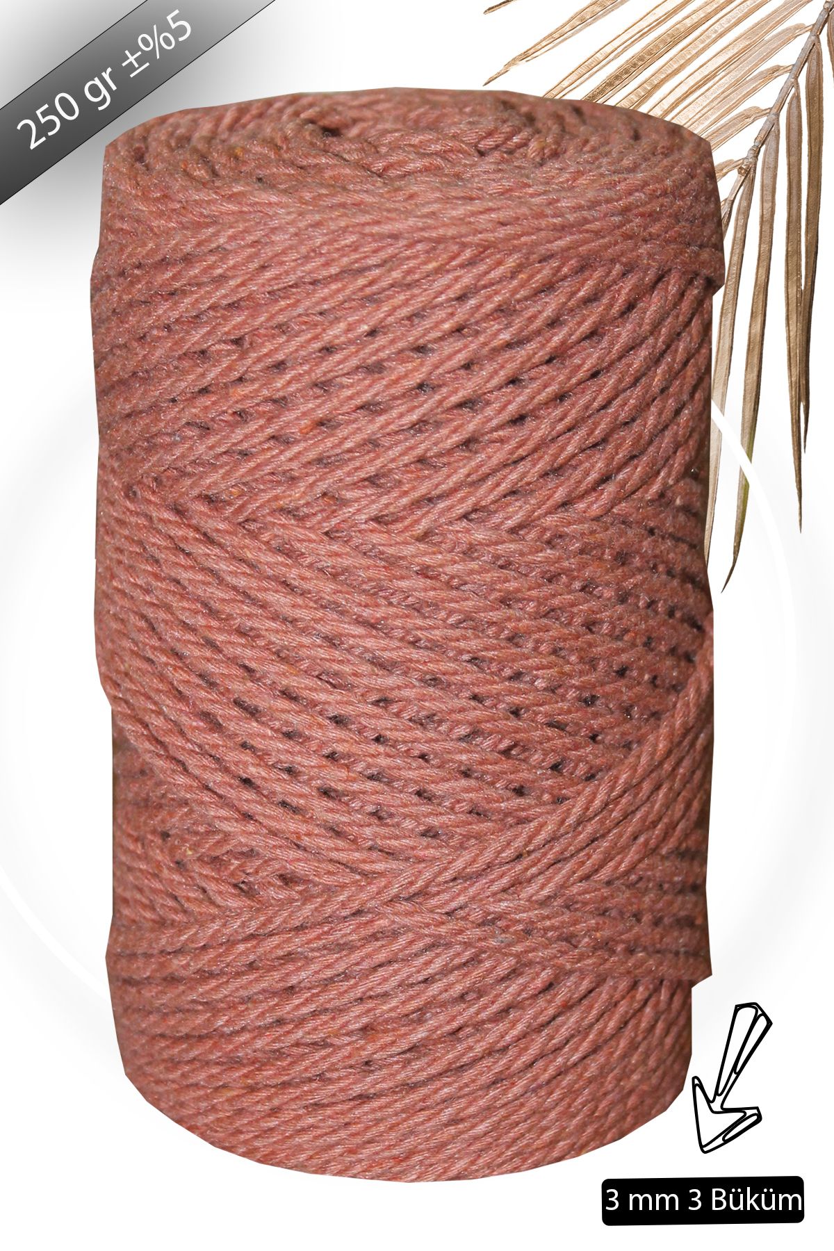 Bevella Macrame Cord-250 gr 1stClass Quality 3 Twist Macrame String 1