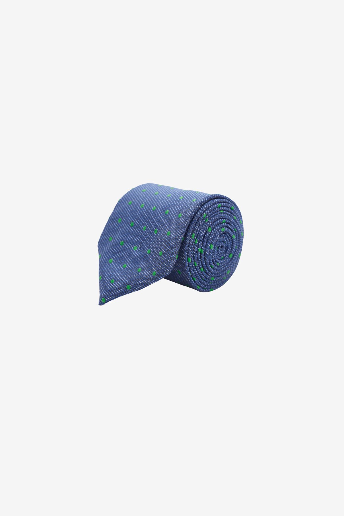 Altınyıldız Classics Мужской классический галстук сине-зеленого цвета с рисунком 4A2122100097