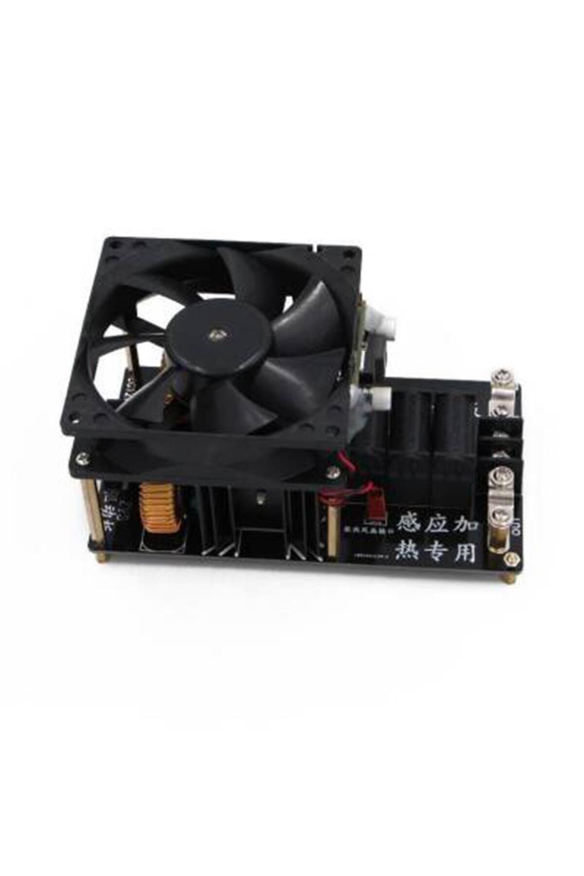 1000W 12-36V 20A ZVS İndüksiyon Isıtma Makinesi + Soğutucu Fan + Bakır Tüp 2