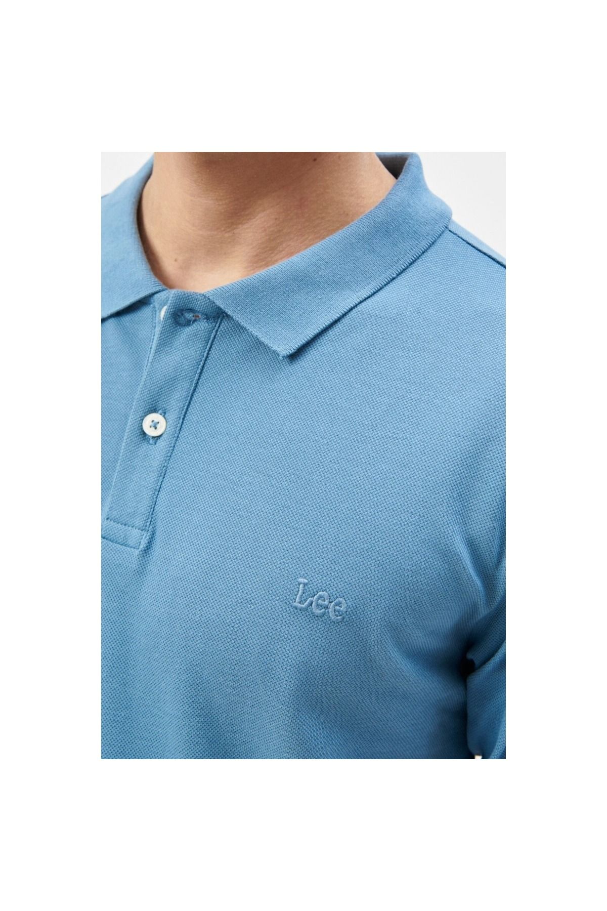 Lee شرت آبی مردانه