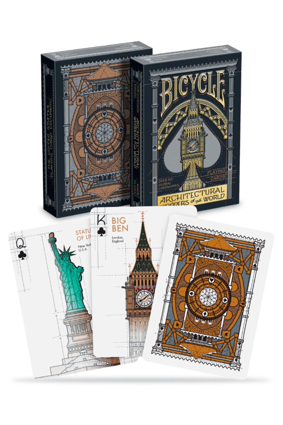 Bicycle-Architectural Wonders Of The World Game Card 5
