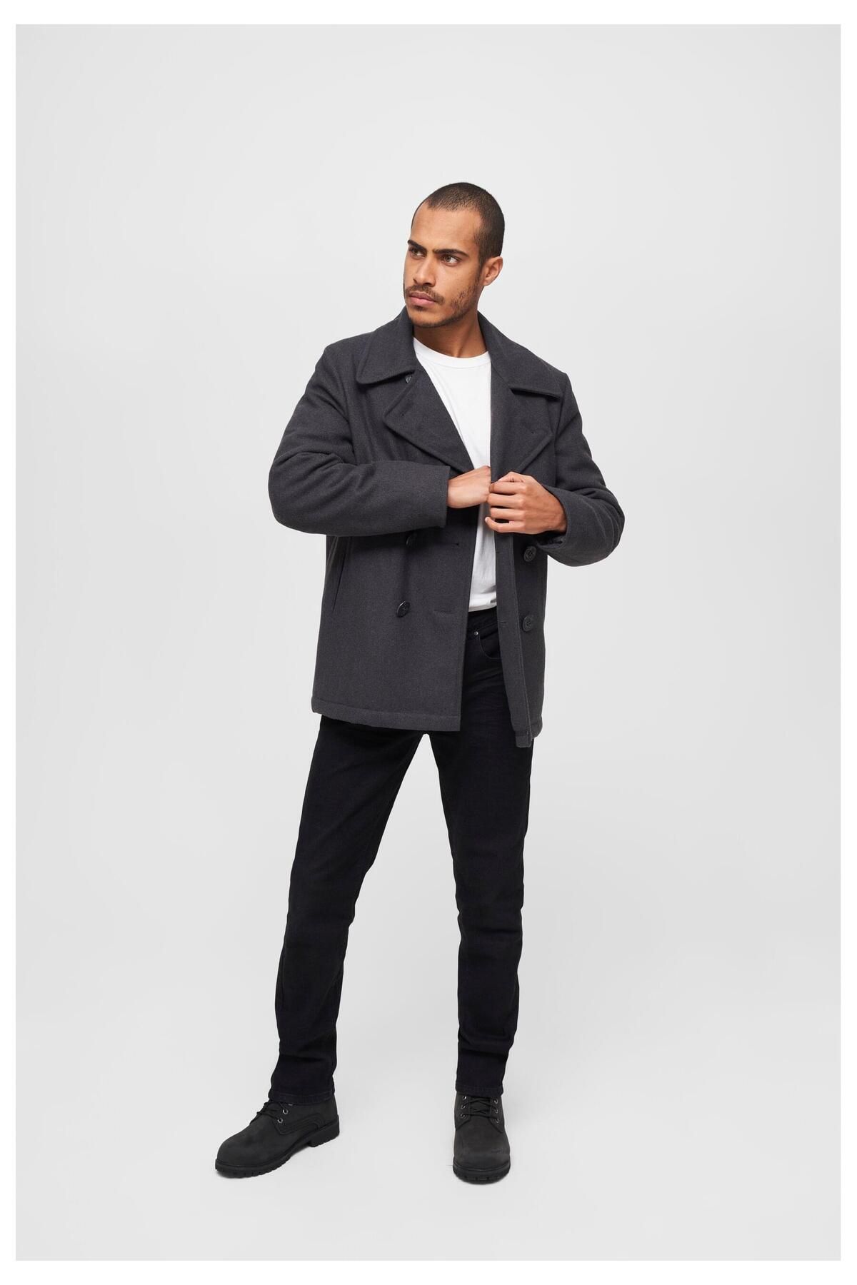 Brandit-Herren Pea Coat 6