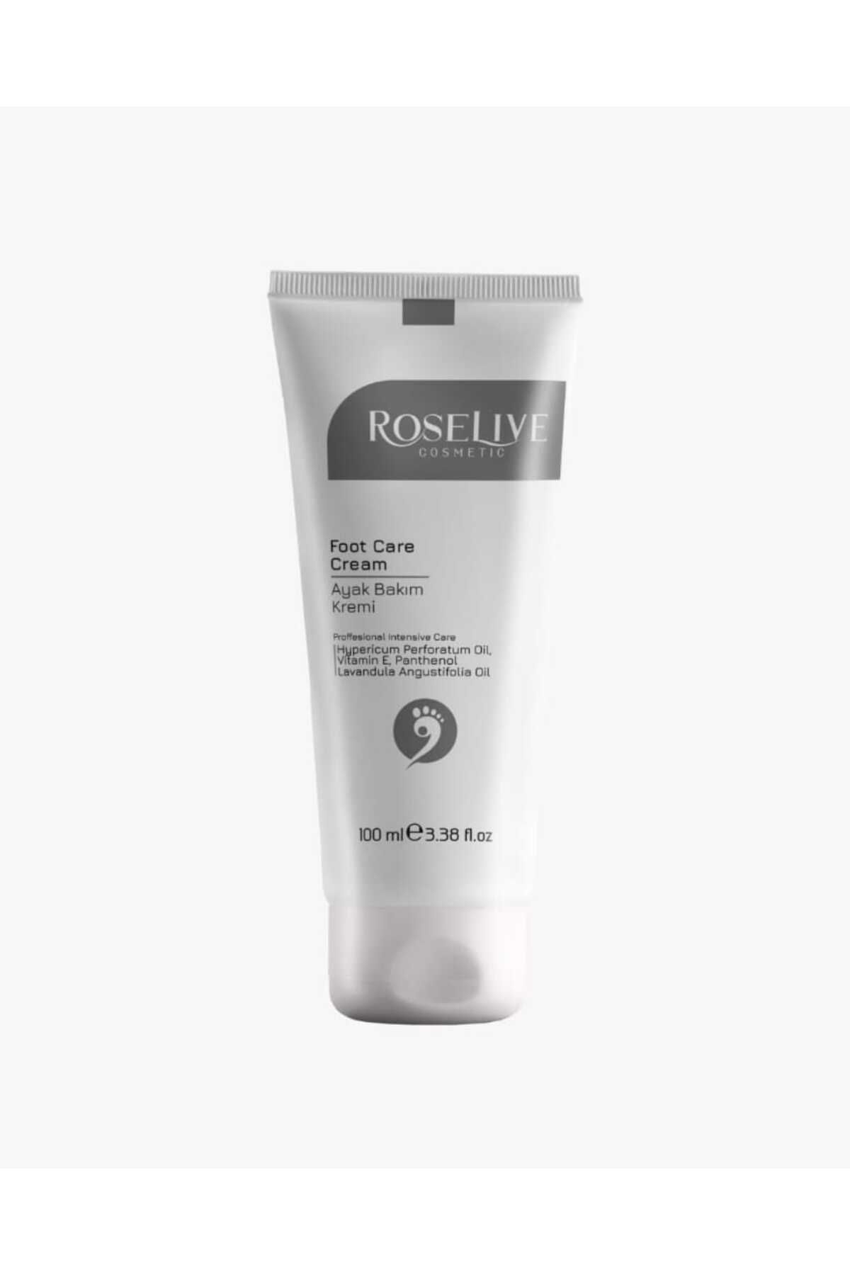 کرم مراقبت از پاهای گیاهی HMD 100ml ضد بو و قارچ (بو - قارچ - تماس - خارش - ترک) Roselive
