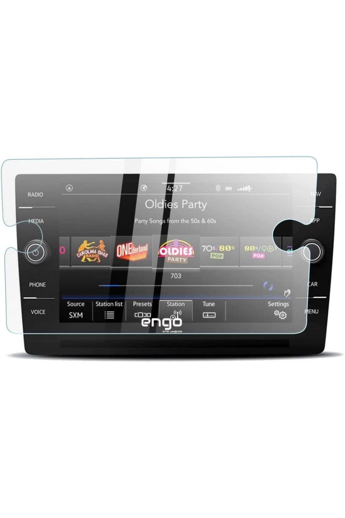 Engo Volkswagen T-roc 8 Inç Ekran Koruyucu Multimedya 2019 2024 Uyumlu