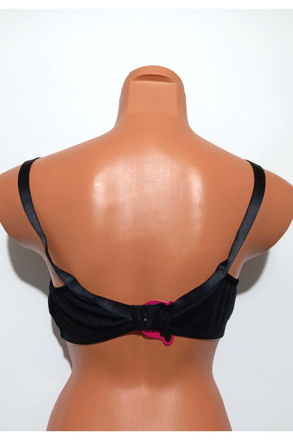 Liza-Fixed Strap and Gathering B-Cup Bra - No Padding and No Underwire 5