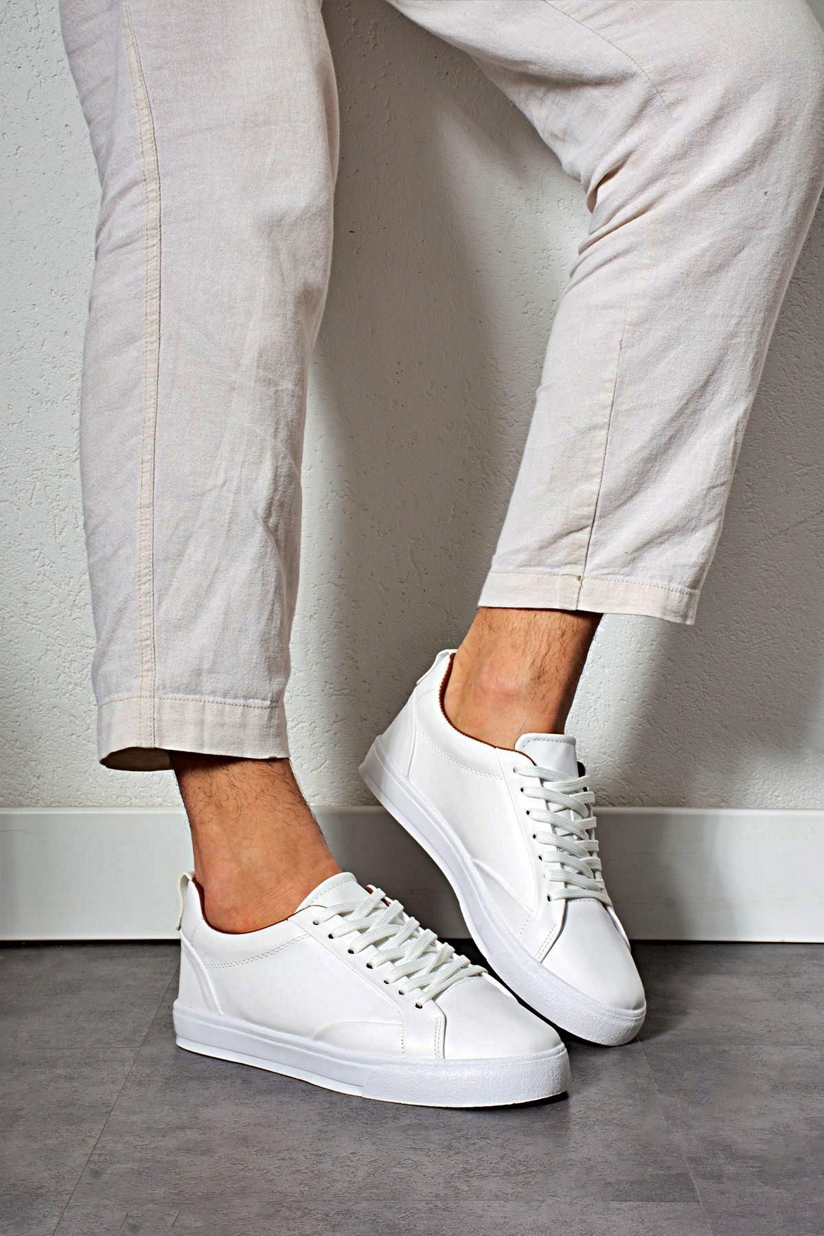 Sneaker putih lokal best sale