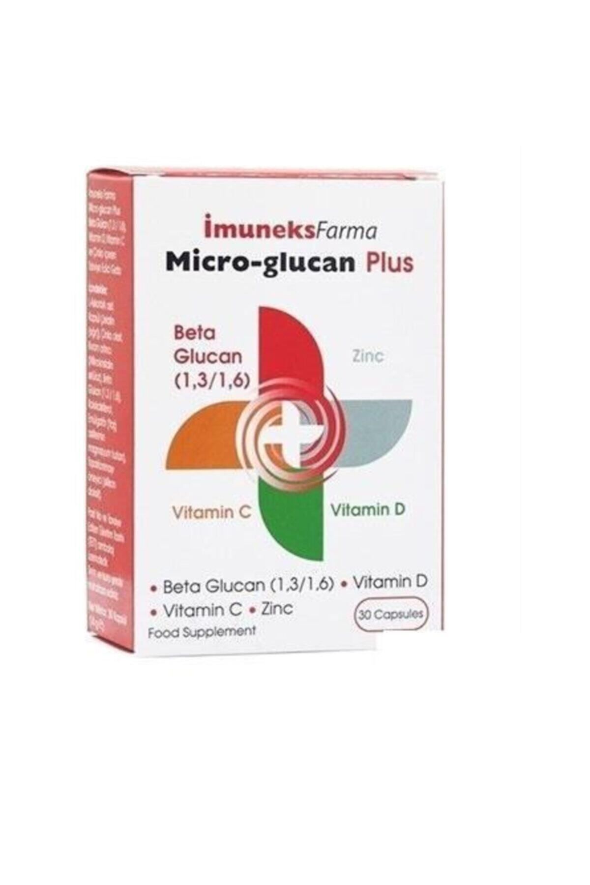 ImumeksFarma-Imuneks Farma Micro Glucan Plus Beta Glucan Vit C 30 Capsules 2