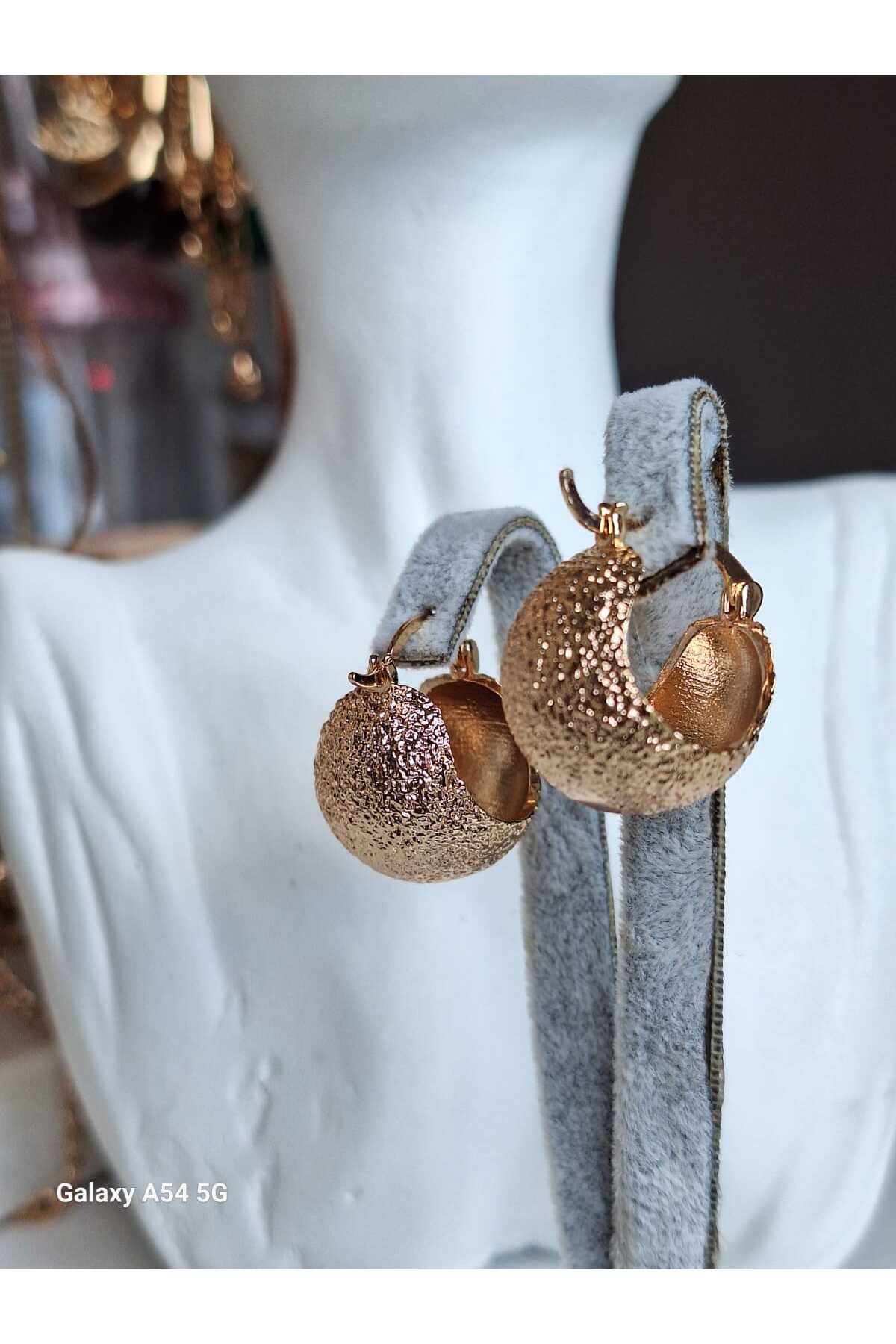 FASA FİSO-DESIGN SPHERE EARRING (25 MM) 3