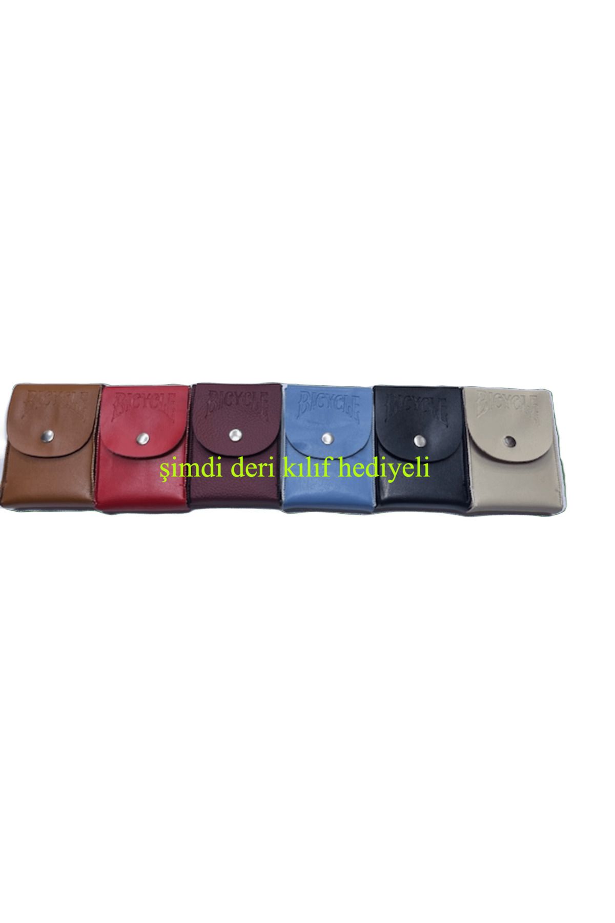Bicycle-Bridge Size Game Card Red Colored Deck 6