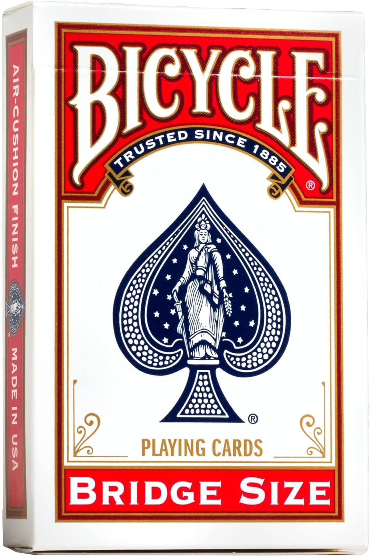 Bicycle-Bridge Size Game Card Red Colored Deck 3