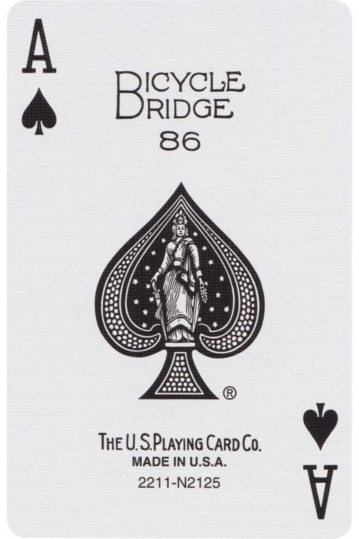 Bicycle-Bridge Size Game Card Red Colored Deck 4