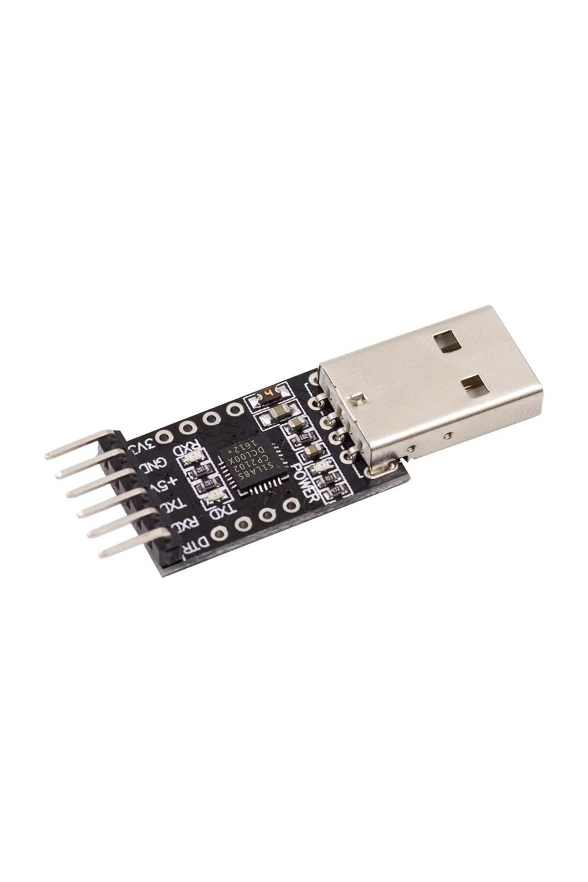 Cp2102 Usb-ttl Seri Haberleşme Dönüştürücü Modülü - 2