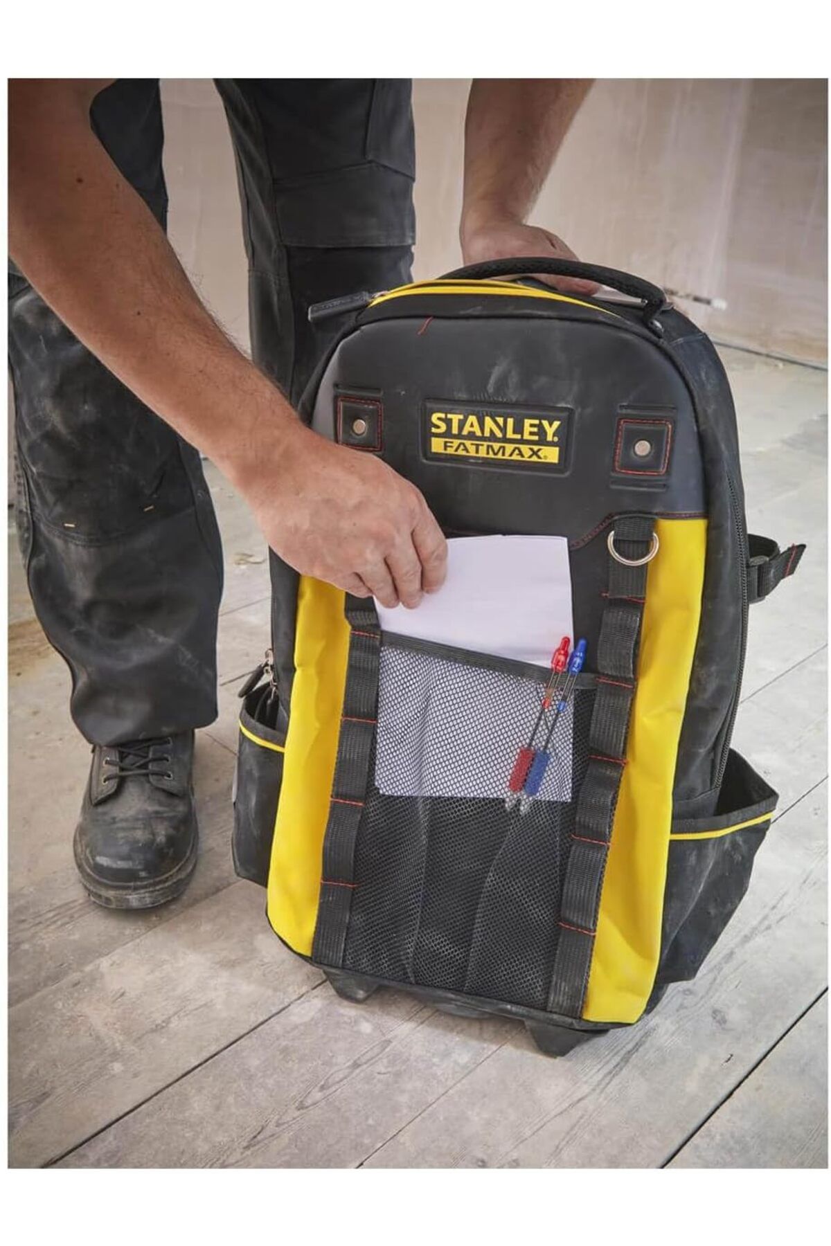 Stanley-FatMax 1-79-215 Tool Backpack Waterproof Floor and for Optimal Organization 5