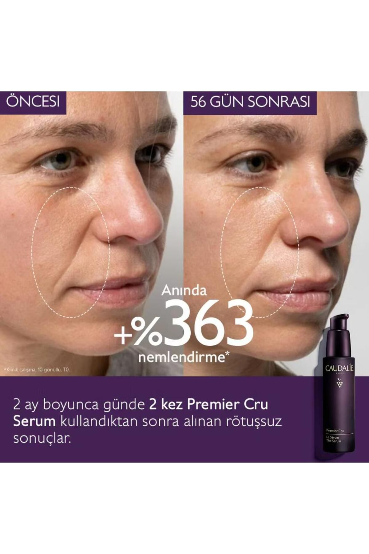 سرم وگان ضد چروک ضد پیری پریمیر کرو 30 میلی لیتر Caudalie