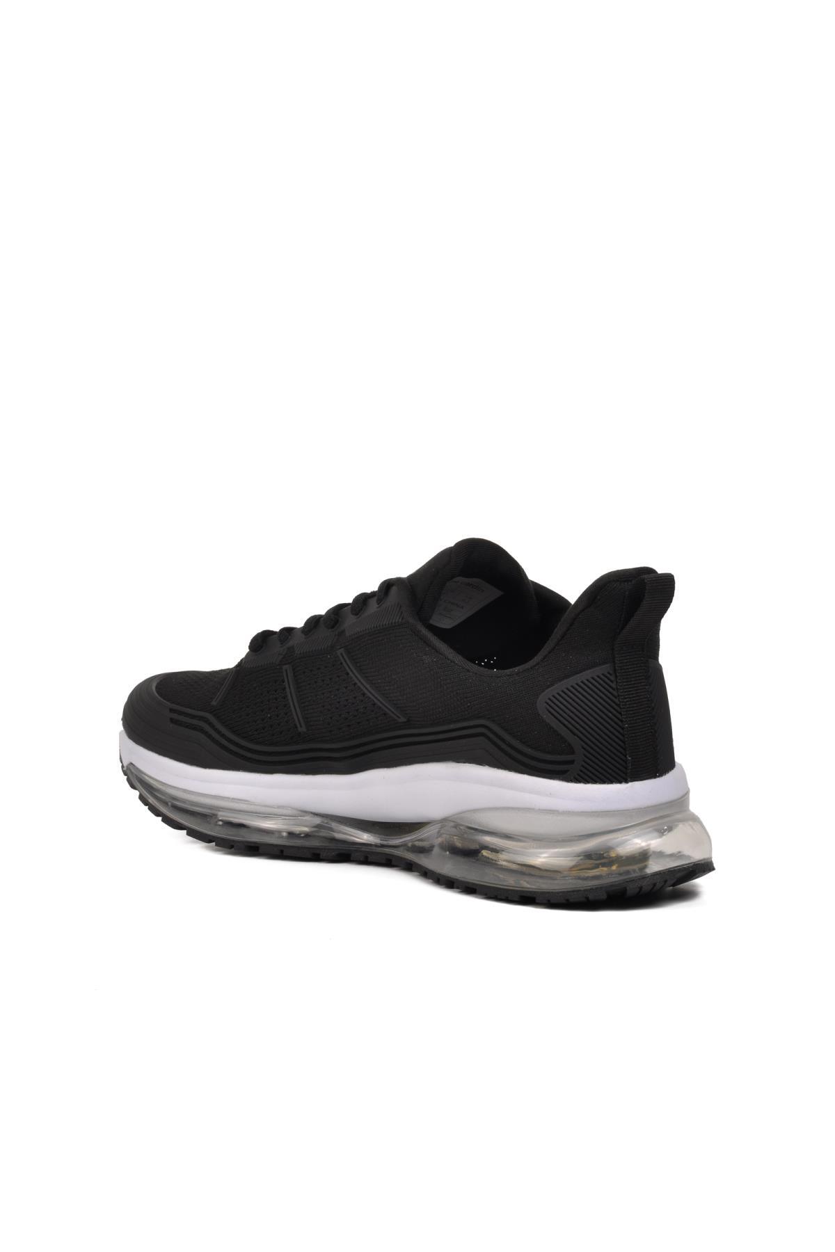 کفش اسنیکر پیر کاردین مردانه تریکو مشکی  راسته       | Pierre Cardin WTER-202400010091GM TR - تصویر 4
