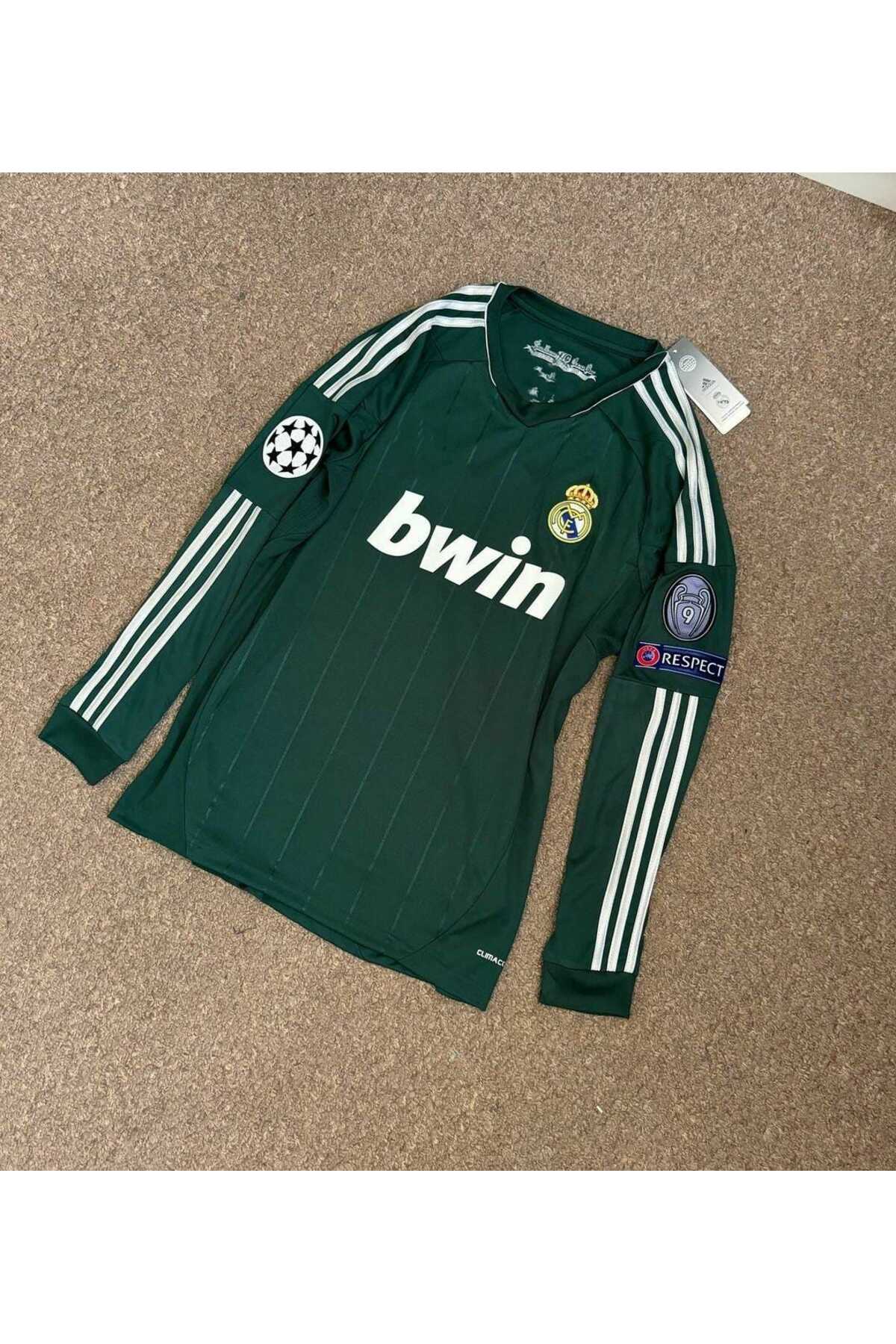 BYSPORTAKUS Real Madrid 2011/12 Sezonu Cristiano Ronaldo Nostalji Forması (GREEN)