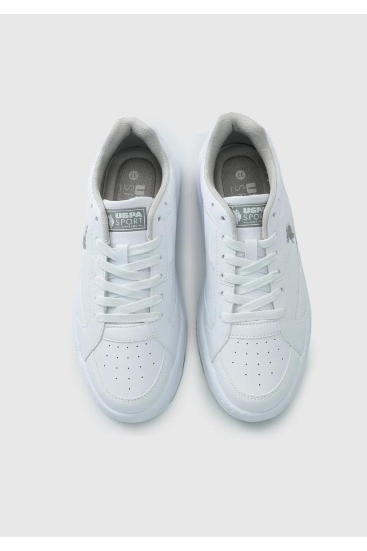 کفش U.S. Polo Assn. یو اس پولو ورزشی کژوال آناتومیک آناتومیک U.S.POLO ASSN.JUDY 4FX WHITE COMFORT اورجینال - تصویر 5