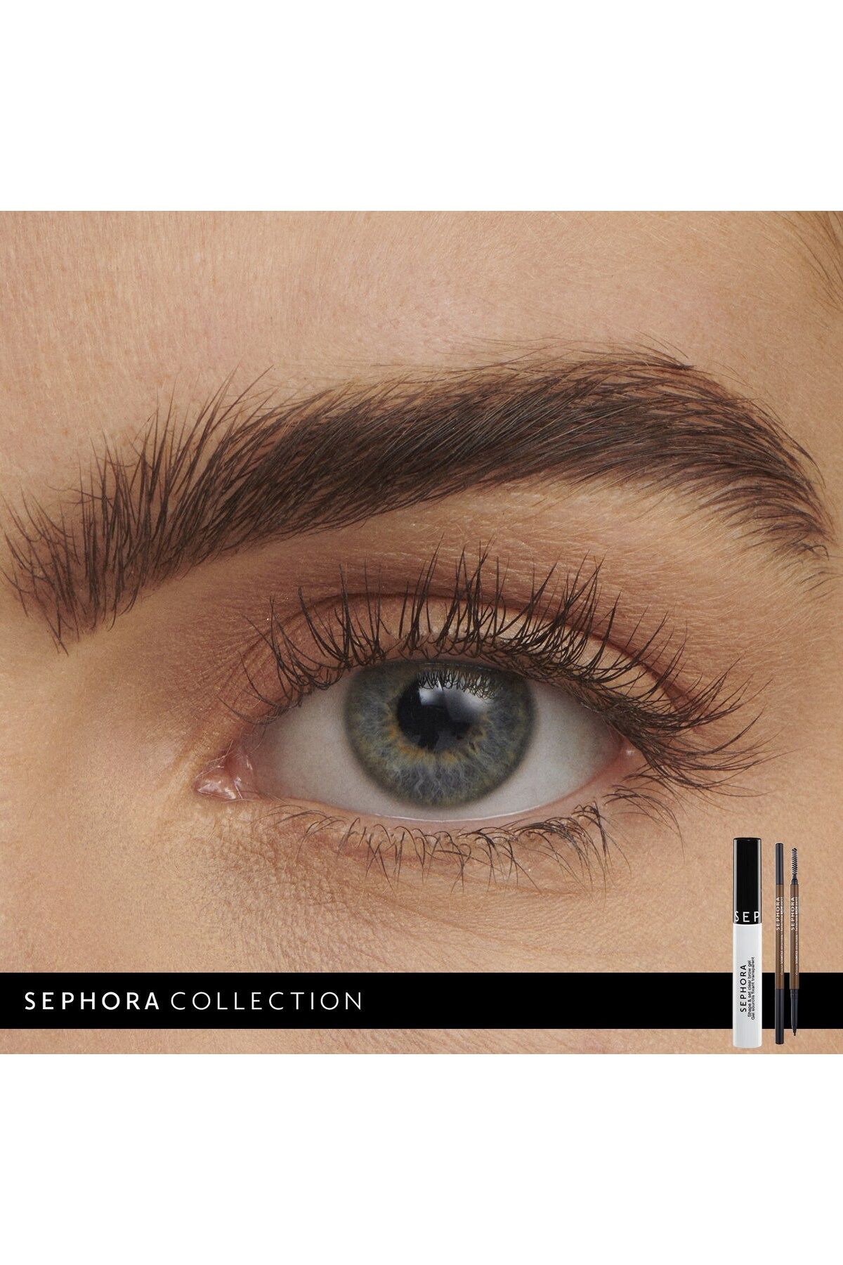 SEPHORA COLLECTION-Shape & Set Clear Brow Gel - Transparent Eyebrow Fixing Gel 7 ml 3