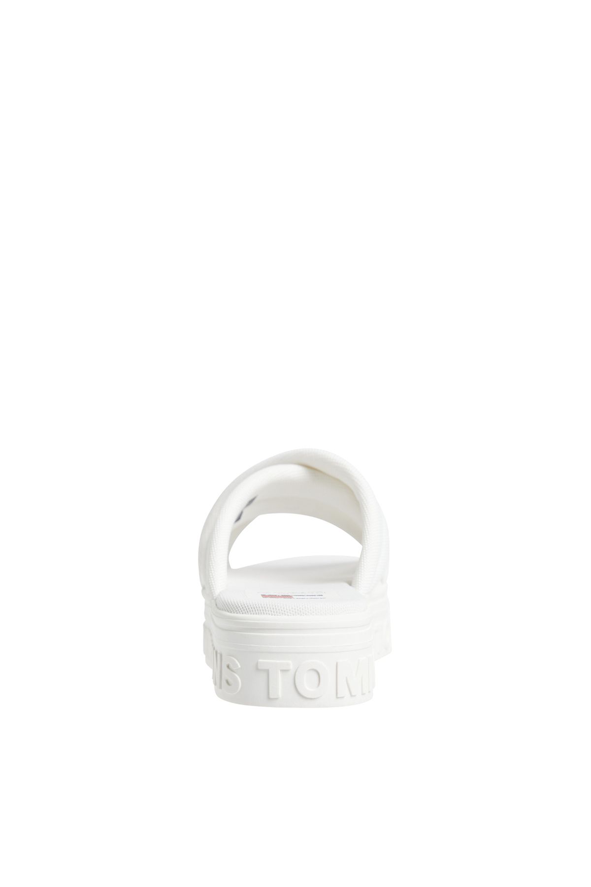 دمپایی سفید زنانه en0en02465ybl اورجینال Tommy Hilfiger