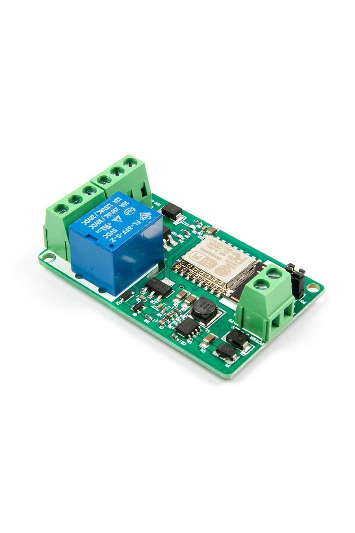 Esp8266 10a 220v Ağ Rölesi Wifi Modülü Dc 7v - 30v 3
