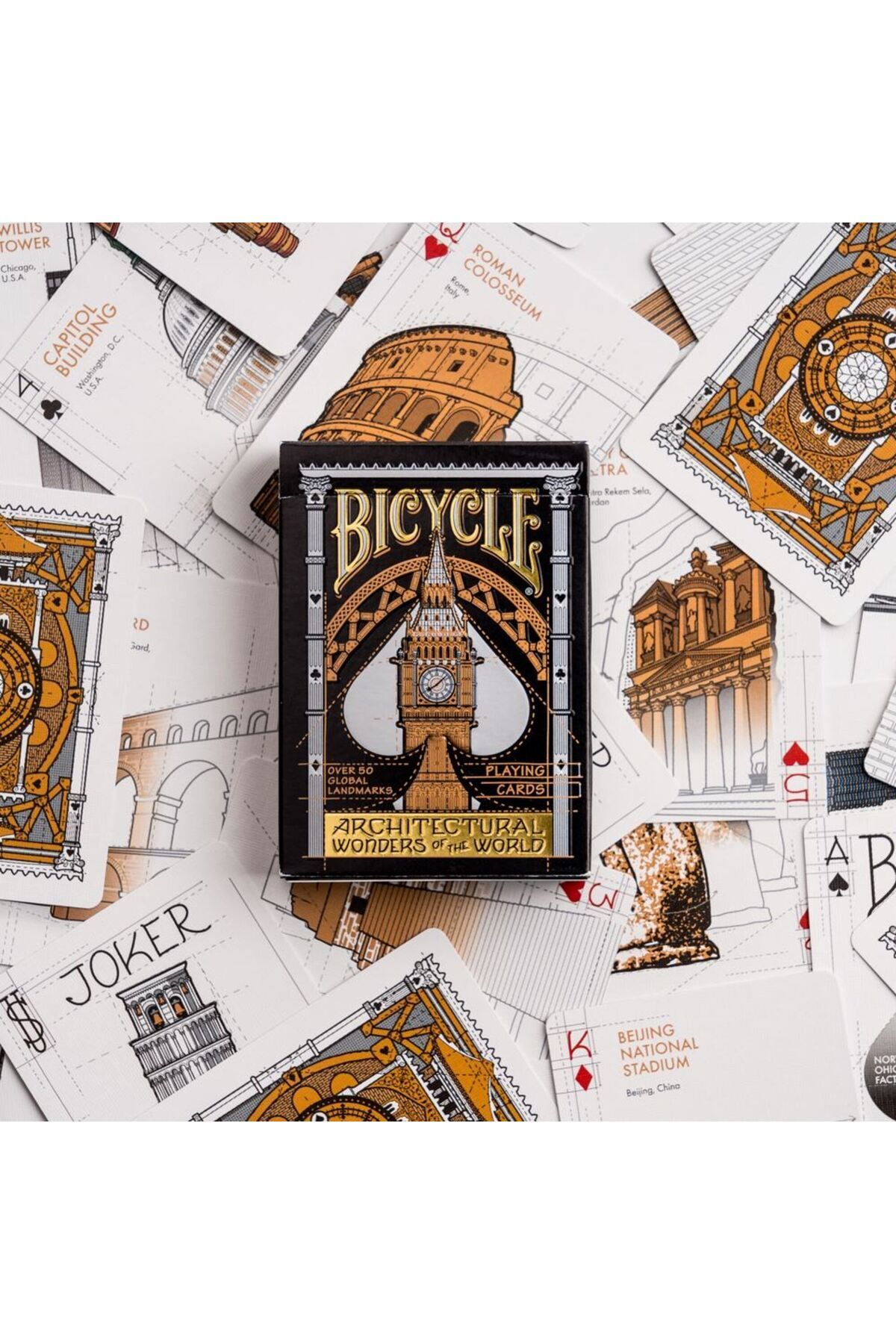 Bicycle-Architectural Wonders Of The World Game Card 3